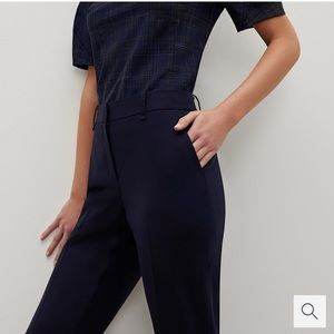 M.M. La Fleur Meija Wool Pant - Galaxy Blue NWT